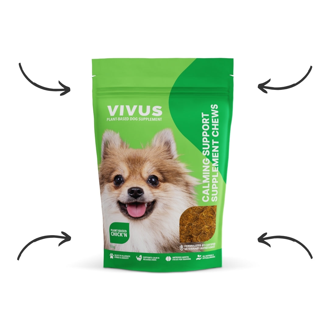 Vivus Pets Calming Support Chewable Supplement Vivus Pets Calming Support Chewable Supplement