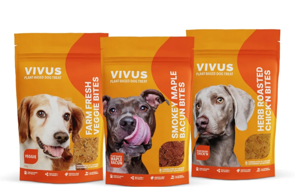 Give Your Best Friend Something Better: Meet Vivus Pets Plant-Based Dog Treats