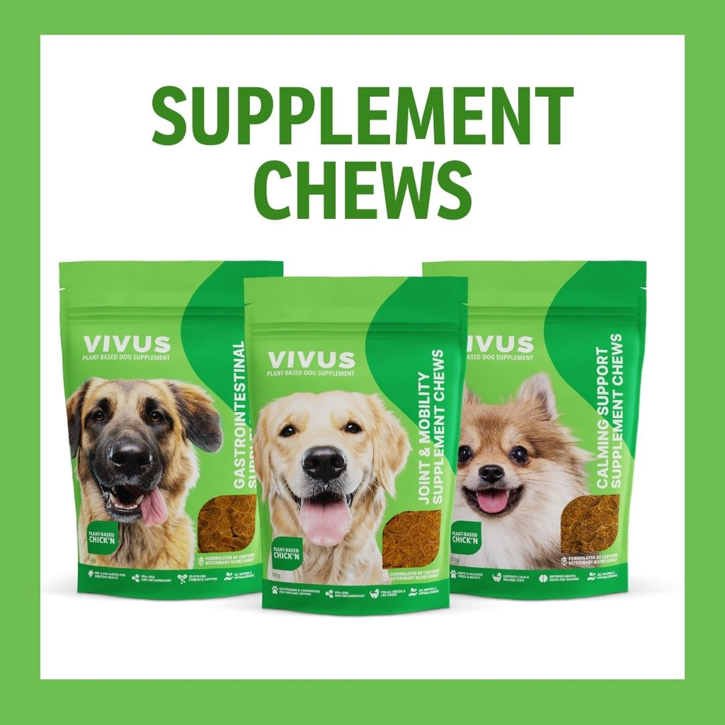 Vivus Pets Vegan Dog Supplement Collection
